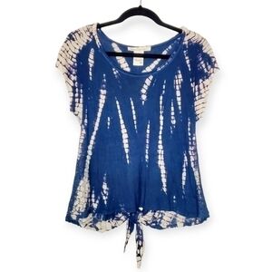 NWT American Rag Tie Dye Open Back Cropped Top